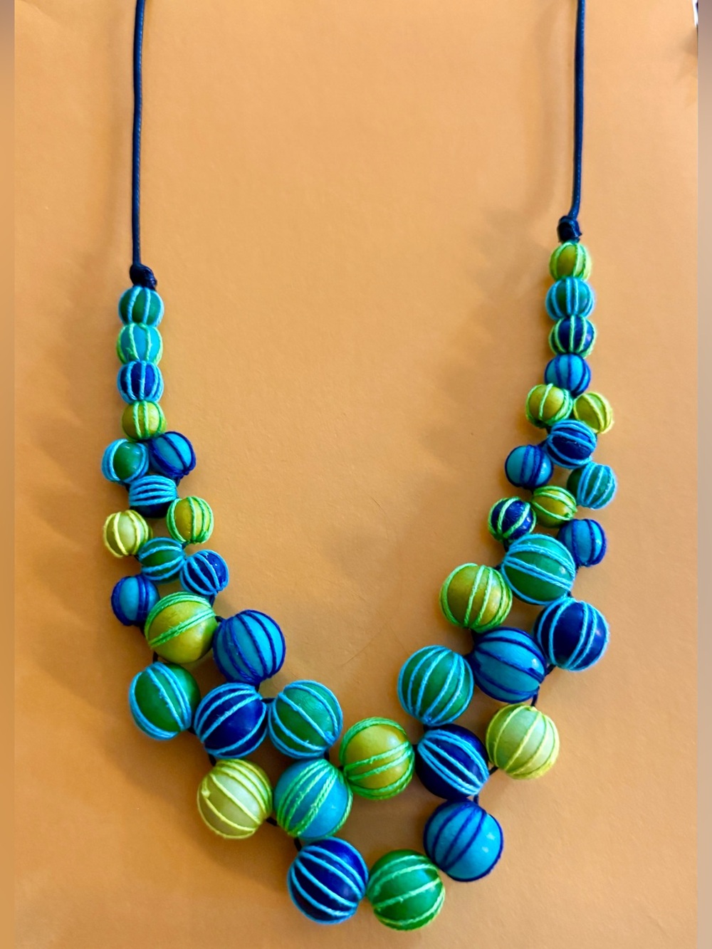Roundabout Beaded Necklace